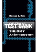 Exam (elaborations) TEST BANK FOR Optimal Control Theory An Introduction By Donald Kirk (Solution Manual)