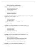 CHEM 120 Final Exam Practice Questions