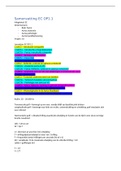 Samenvatting EC OP1&period;1