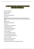 EMD Practice Exam With Latest Questions And Accurate Answers &commat; 2024