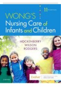 Test Bank For Wongs Nursing Care of Infants and Children 11th Edition Hockenberry