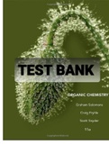 Exam (elaborations) TEST BANK FOR Organic Chemistry 11th Edition by Graham Solomons, Craig Fryhle and Scott Snyder (CHAPTER 16) 