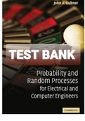 Exam (elaborations) TEST BANK FOR Probability and Random Processes for Electrical and Computer Engineers By John A. Gubner (Solution Guide) 
