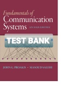 TEST BANK FOR Fundamentals Of Communication Systems 2nd Edition By Proakis J.G., Salehi M 