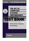 Exam (elaborations) TEST BANK FOR The Art of Computer Systems Performance By Raj Jain (Solution Manual)