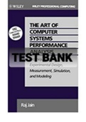 Exam &lpar;elaborations&rpar; TEST BANK FOR The Art of Computer Systems Performance By Raj Jain &lpar;Solution Manual&rpar;