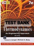 Exam &lpar;elaborations&rpar; TEST BANK FOR Thermodynamics An Engineering Approach 7th Edition By Yunus A&period; Cengel and Michael A&period; Boles &lpar;Solution Manual&rpar; 