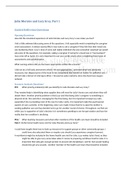 Julia and Lucy part 1 Guided reflection questions
