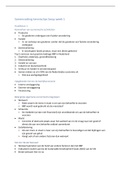 Samenvatting kennisclips sway week 1