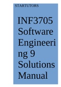 INF3705 - Advanced Systems Development- solutions manual