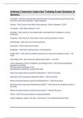 Asbestos Contractor-Supervisor Training Exam Questions & Answers&period;