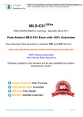 AWS MLS-C01 Practice Test, AWS MLS-C01 Exam Dumps 2021.11 Update