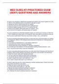 MS HESI RETAKE REVIEW QUESTIONS AND ANSWERS