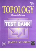 Exam &lpar;elaborations&rpar; TEST BANK FOR Topology 2nd Edition by James Munkres &lpar;Solution Manual&rpar;