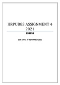HRPUB83 ASSIGNMENT 4 - 2021