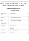 NR 452 ATI RN COMPREHENSIVE EXIT EXAM &lowbar;2020 &ndash; Chamberlain College of Nursing