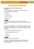  NURS 2050 EXAM&lowbar;4&lowbar;QUESTIONS&lowbar;& ANSWERS 5th&lowbar;Edition Latest