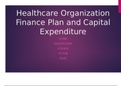 Presentation Healthcare Organization Financial Plan 