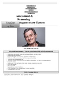 ASSESSMENT & REASONING INTEGUMENTARY SYSTEM  PETER DAHLBERG, 68 YEARS OLD