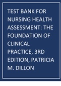 Nursing Health Assessment The Foundation of Clinical Practice, 3rd Edition, Patricia M. Dillon chapter 24.