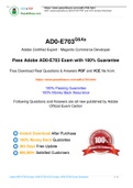 Adobe AD0-E703 Practice Test, AD0-E703 Exam Dumps 2021.11 Update