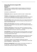 Samenvatting Economie Integraal VWO Hoofdstuk 16 inclusief aantekeningen les, grafieken en voorbeelden