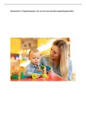 Blokopdracht 3.2 Begeleidingsplan voor een kind met specifieke begeleidingsbehoeften