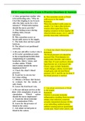 HESI Comprehensive Exam A Practice Questions & Answers