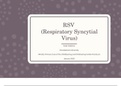 NR602 RSV  (Respiratory Syncytial  Virus) Halei Stebbins :NR 602 Primary Care of the Child bearing and Child rearing Family Practicum