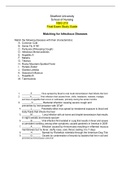 NSG 210 - Final Exam Study Guide.