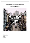Branchewerkstuk America Today 