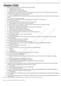 NURSING 102 Chapter 4 EAQ Questions and Answers