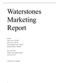 Waterstones Marketing Report