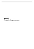 Financieel Management Rapport Willy Naessens Group 