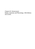 Chapter 02: Homeostasis Patton: Anatomy and Physiology, 10th Edition