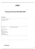 TCFP prep questions With 100&percnt; ALL DETAILED CORRECT ANSWERS