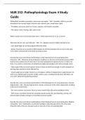 NUR 252&colon; Pathophysiology Exam 4 Study Guide