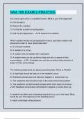 NAA 100 EXAM 2 Latest Version with A&plus; Answers 