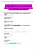 Irene Gold PT Boards Questions Latest Update 2024-2025 Actual Exam with 150 Questions and 100&percnt; Verified Correct Answers Guaranteed A&plus; At First Attempt Verified By Professor