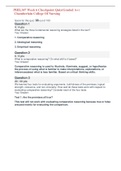 PHIL347 Week 6 Checkpoint Quiz&lpar;Graded A&plus;&rpar;  Chamberlain College Of Nursing 