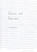 Rates & Reaction IEB (Grade 11 & Matric)