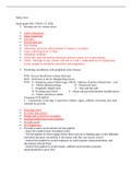 NURS 251 Pharmacology Study Guide Final Exam T3- Portage Learning