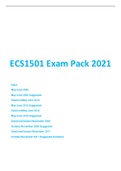 ECS1501 Exam Pack 2021