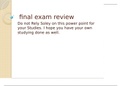NR 509 final exam review, 2022/2023  Chamberlain University College of Nursing