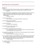 REE 4103 - Real Estate Exam 2-Quiz Questions and Answers&period;