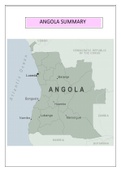 Summary of Angola History