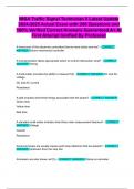 IMSA Traffic Signal Technician II Latest Update 2024-2025 Actual Exam with 200 Questions and 100&percnt; Verified Correct Answers Guaranteed A&plus; At First Attempt Verified By Professor