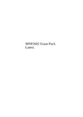 MNP2602 Exam Pack Latest.