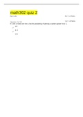math302 quiz 2 | GRADED A