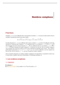 Summary  mathématiques,provide well-written  of Mathematics summary for student